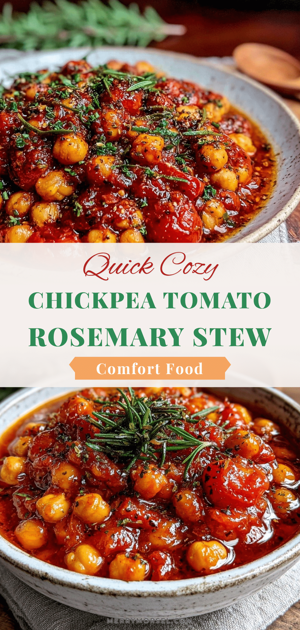canned chickpea and tomato stew recipe