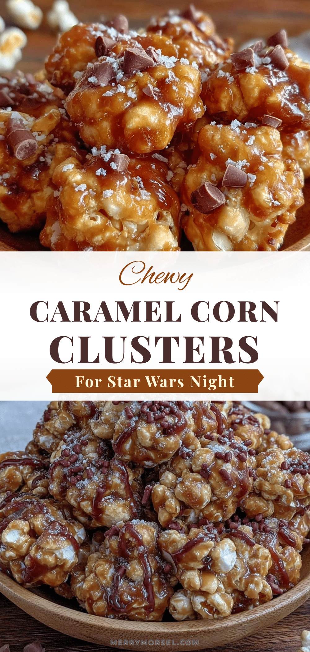 Chewbacca Caramel Corn Clusters recipe