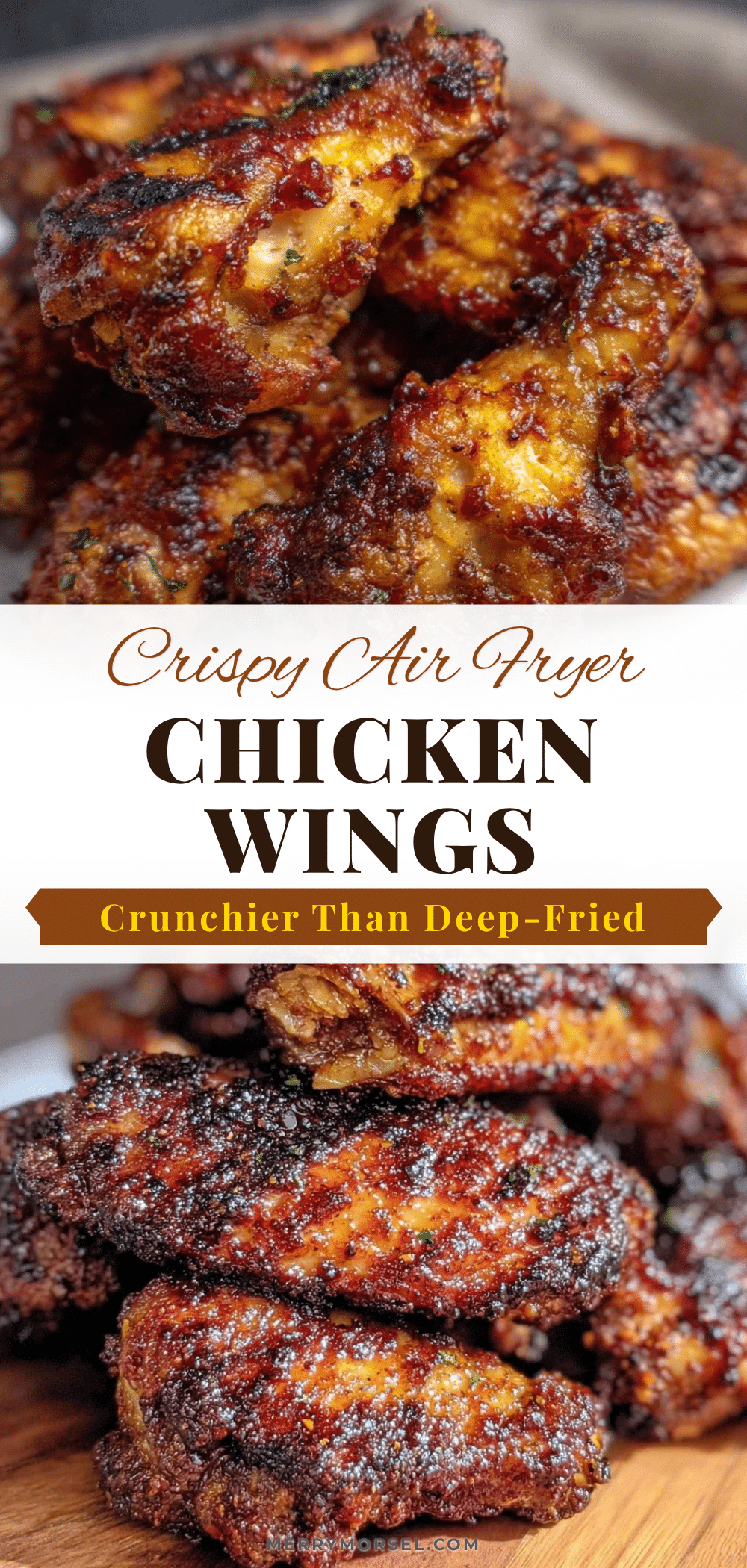 crispy air fryer chicken wings without oil recipe