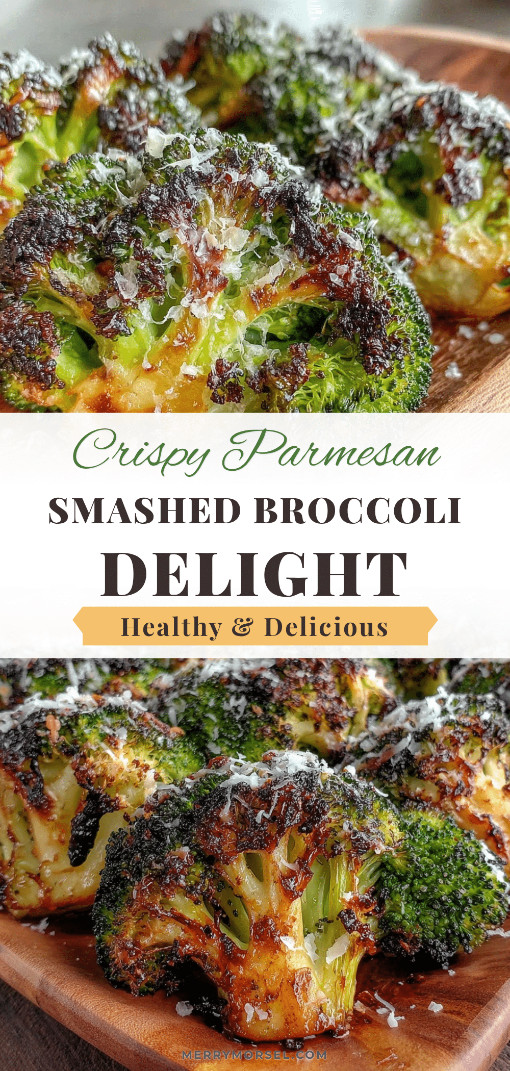 crispy parmesan smashed broccoli recipe