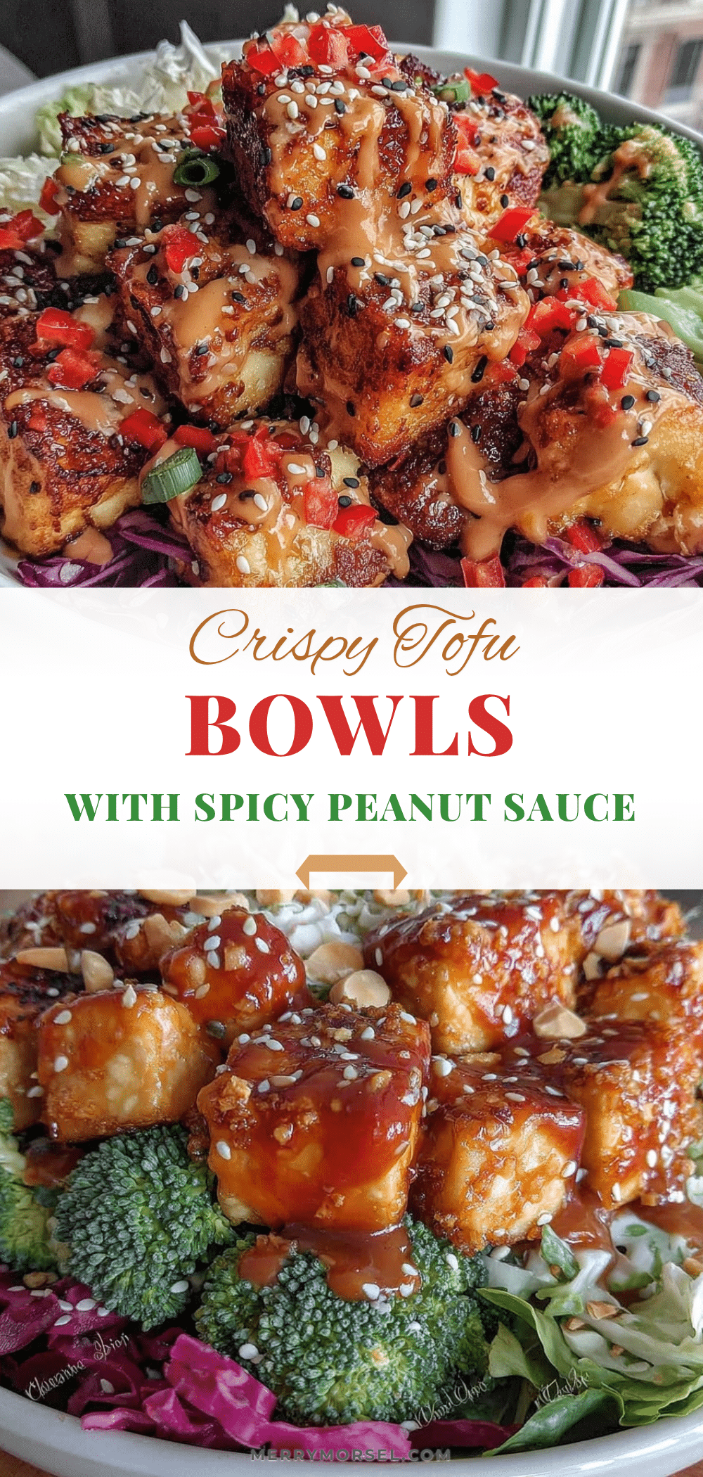 crispy tofu bowls recipe