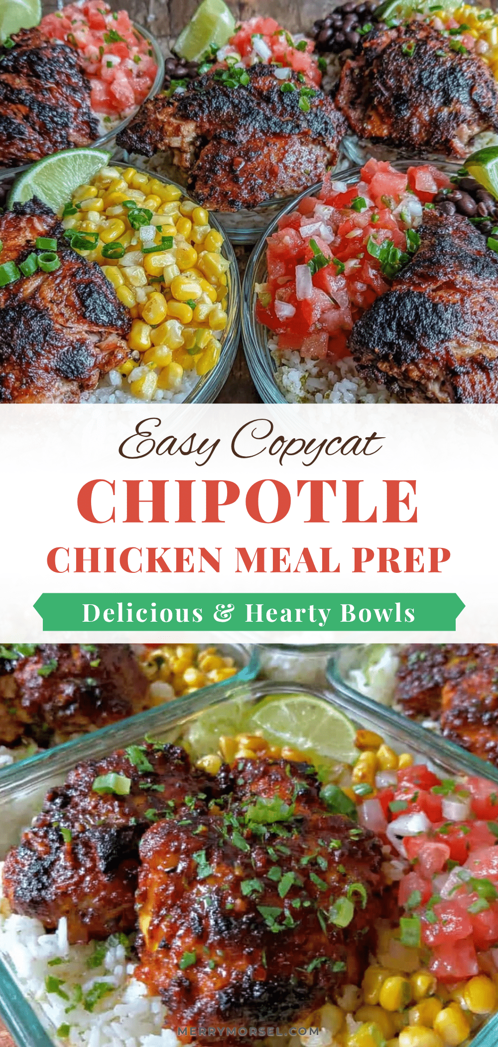 Easy Copycat Chipotle Chicken Bowl recipe