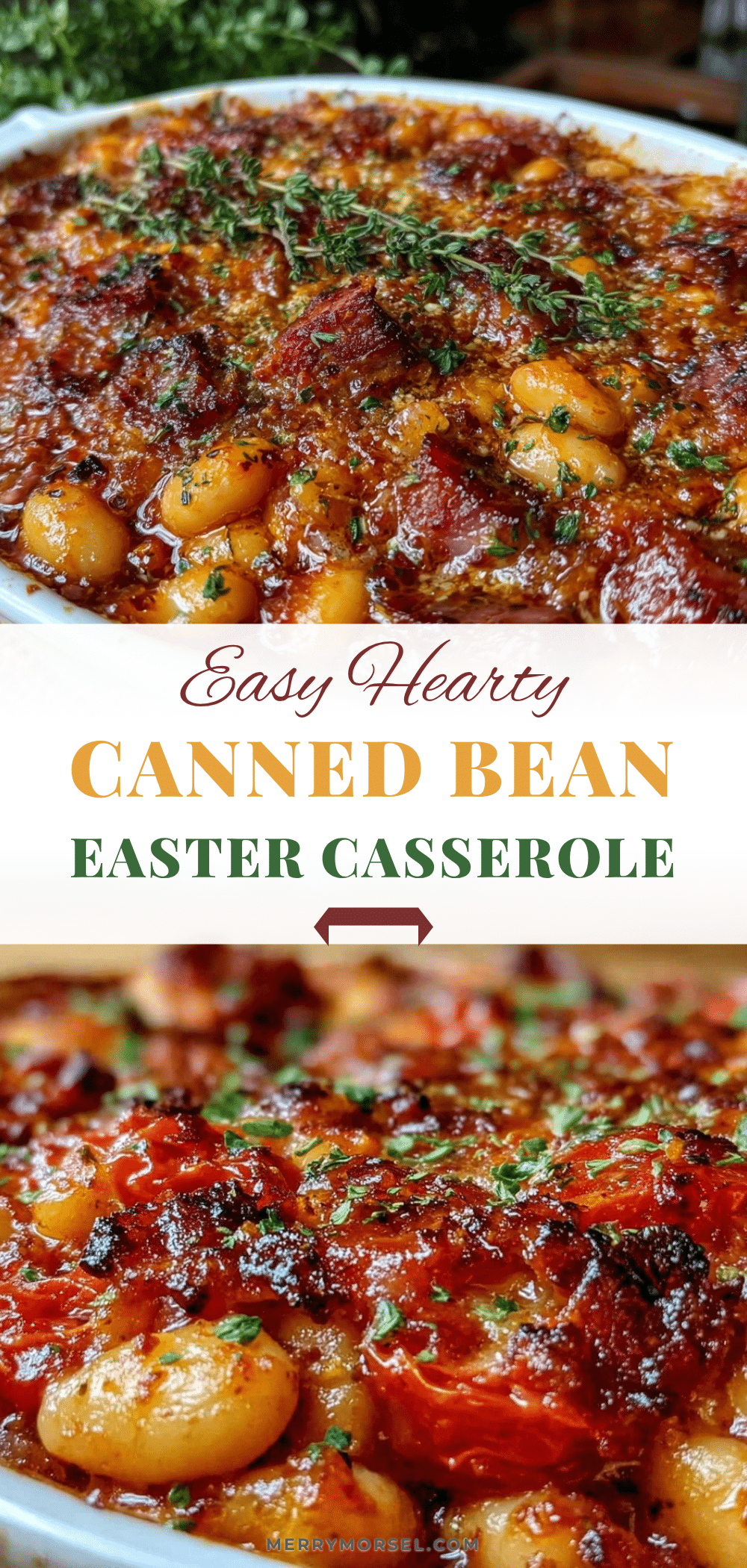 easy hearty canned bean casserole recipe