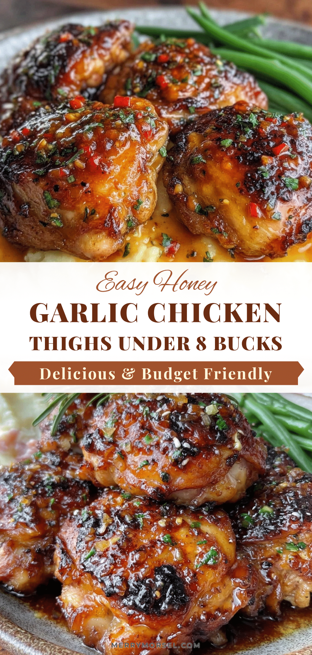 easy honey garlic chicken thighs recipe
