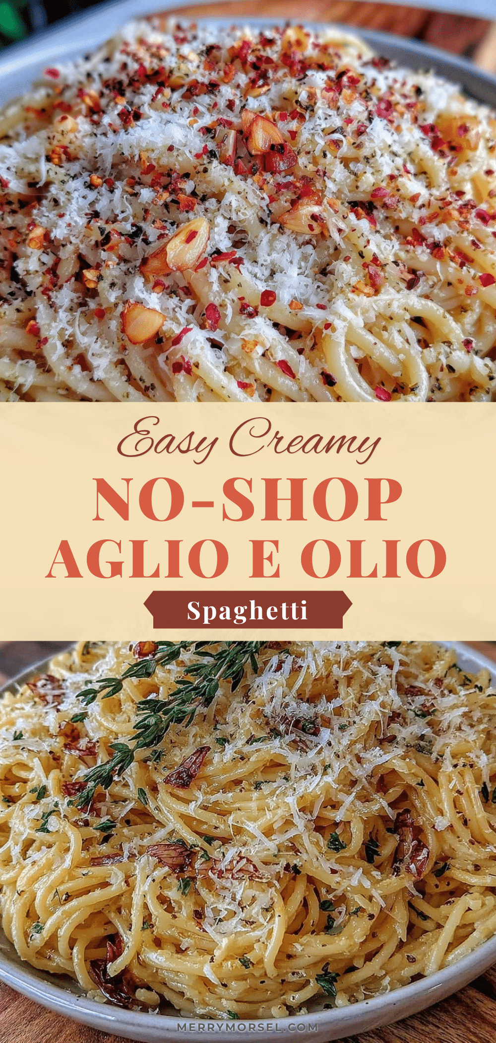 easy no-shop pantry pasta aglio e olio recipe