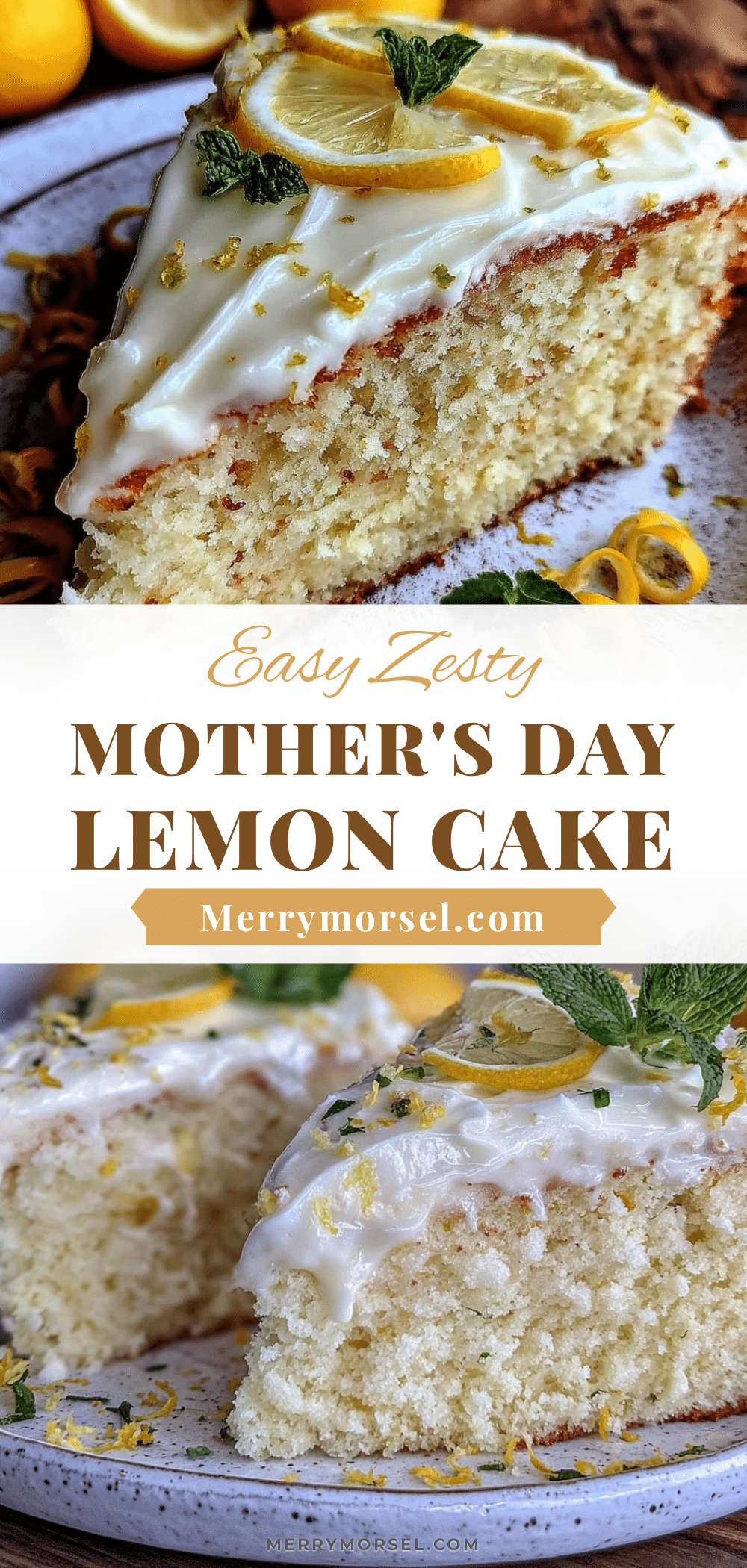 easy zesty lemon cake recipe