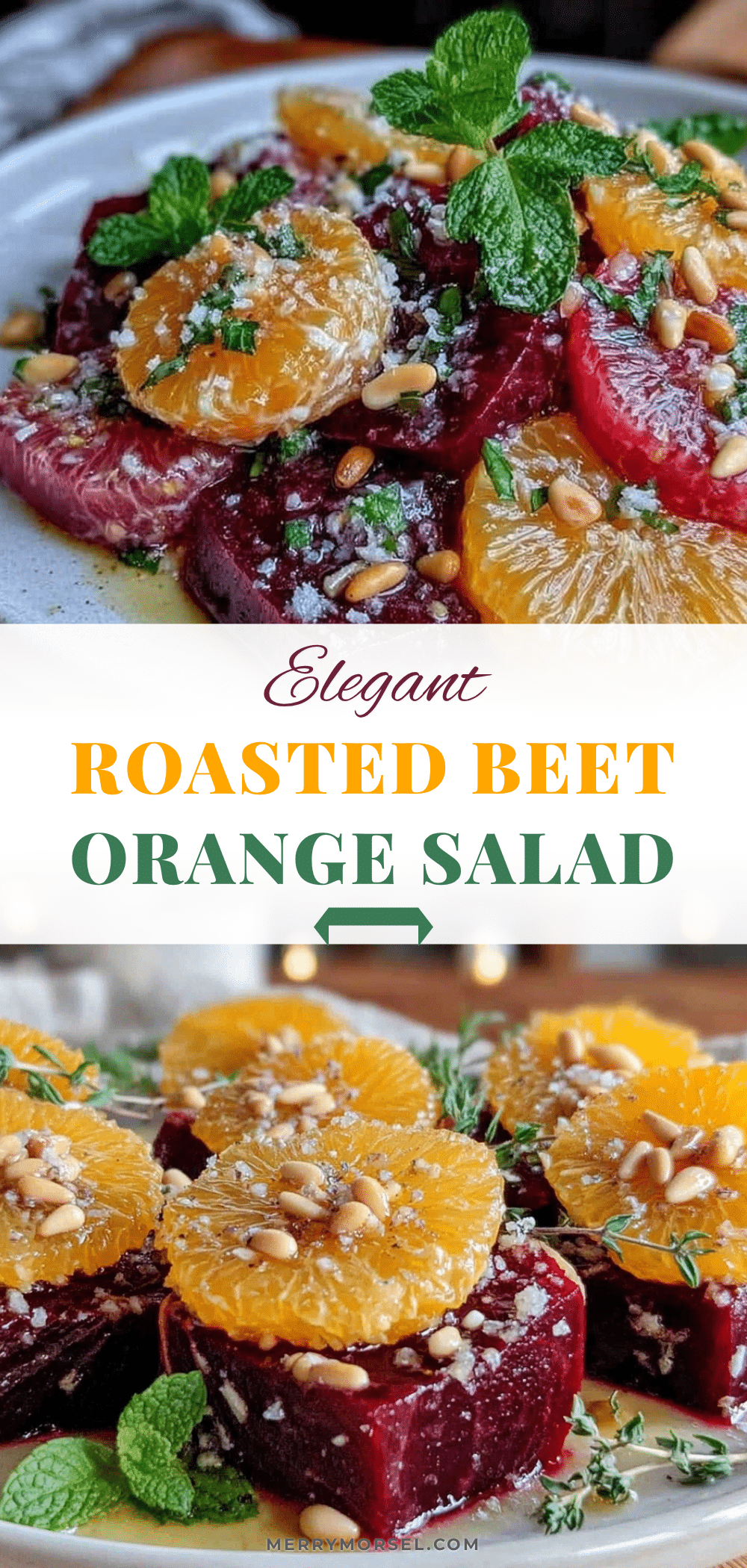 Elegant Roasted Beet and Orange Salad recipe