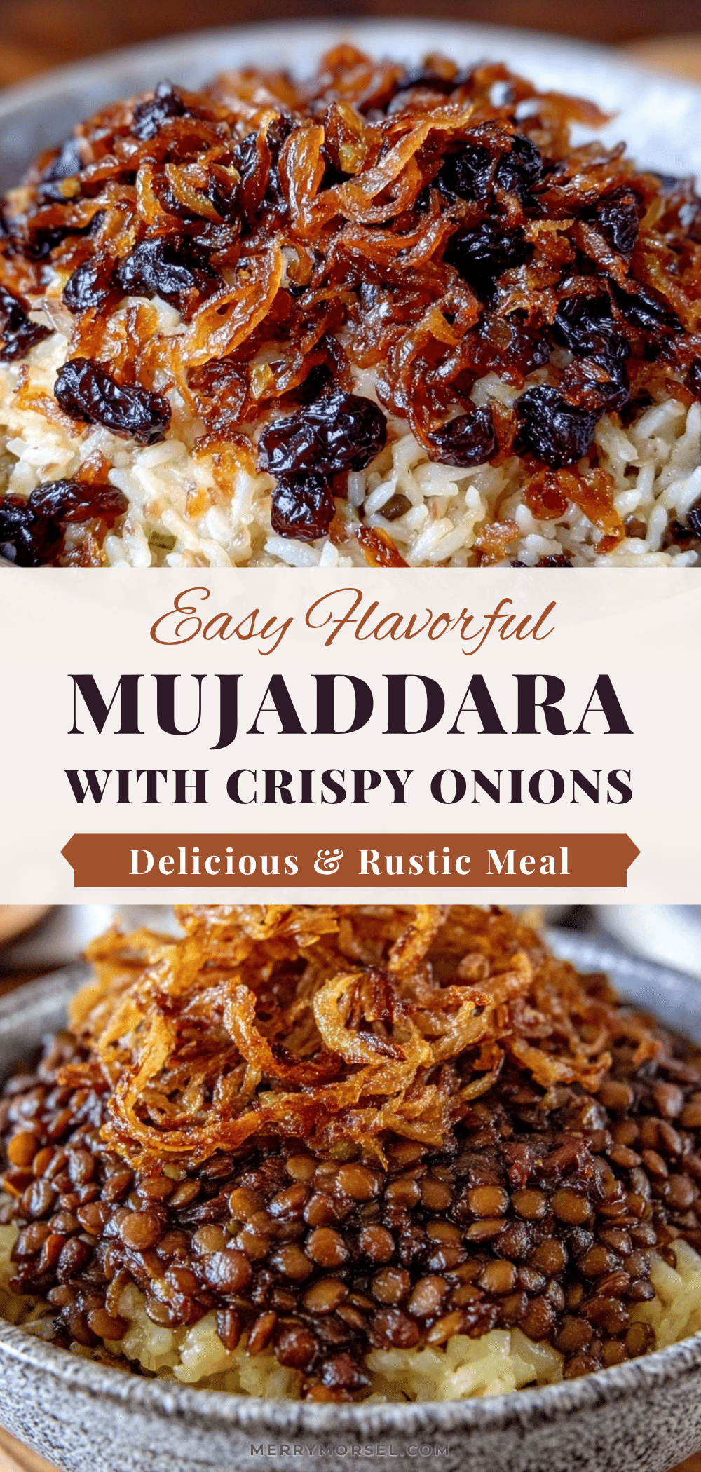 flavorful mujaddara recipe recipe