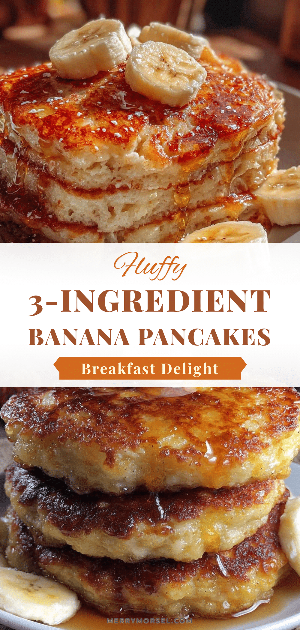 fluffy banana pancakes recipe