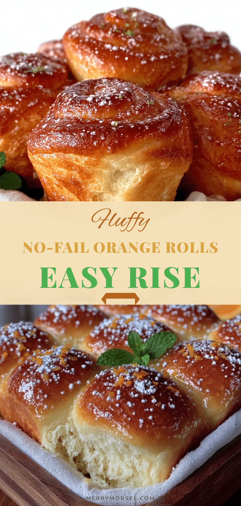 fluffy orange rolls recipe