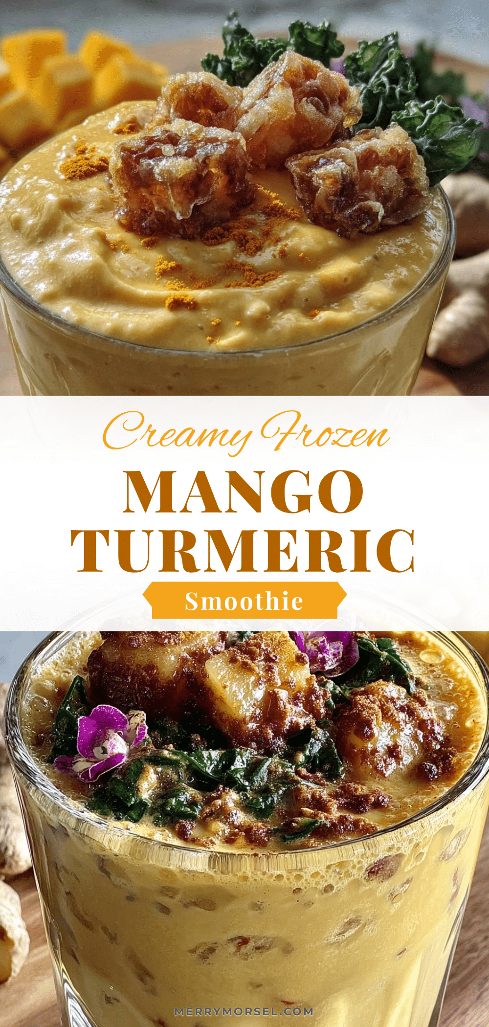 fresh frozen mango turmeric smoothie recipe