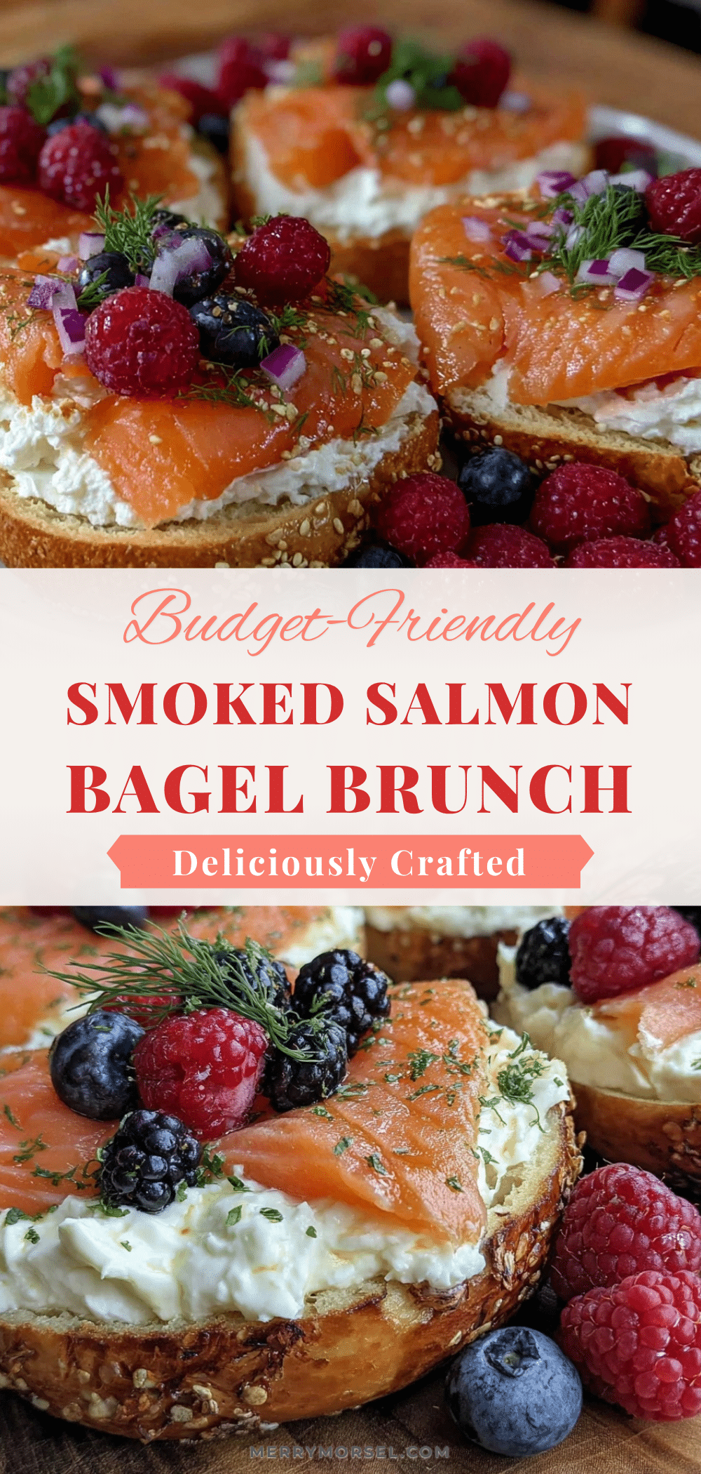 fresh smoked salmon bagels recipe
