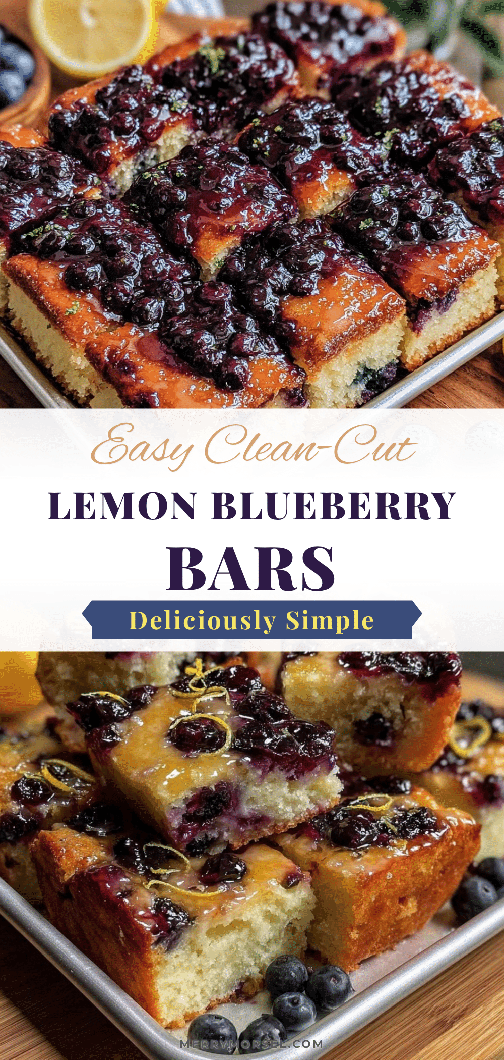 lemon blueberry bars recipe