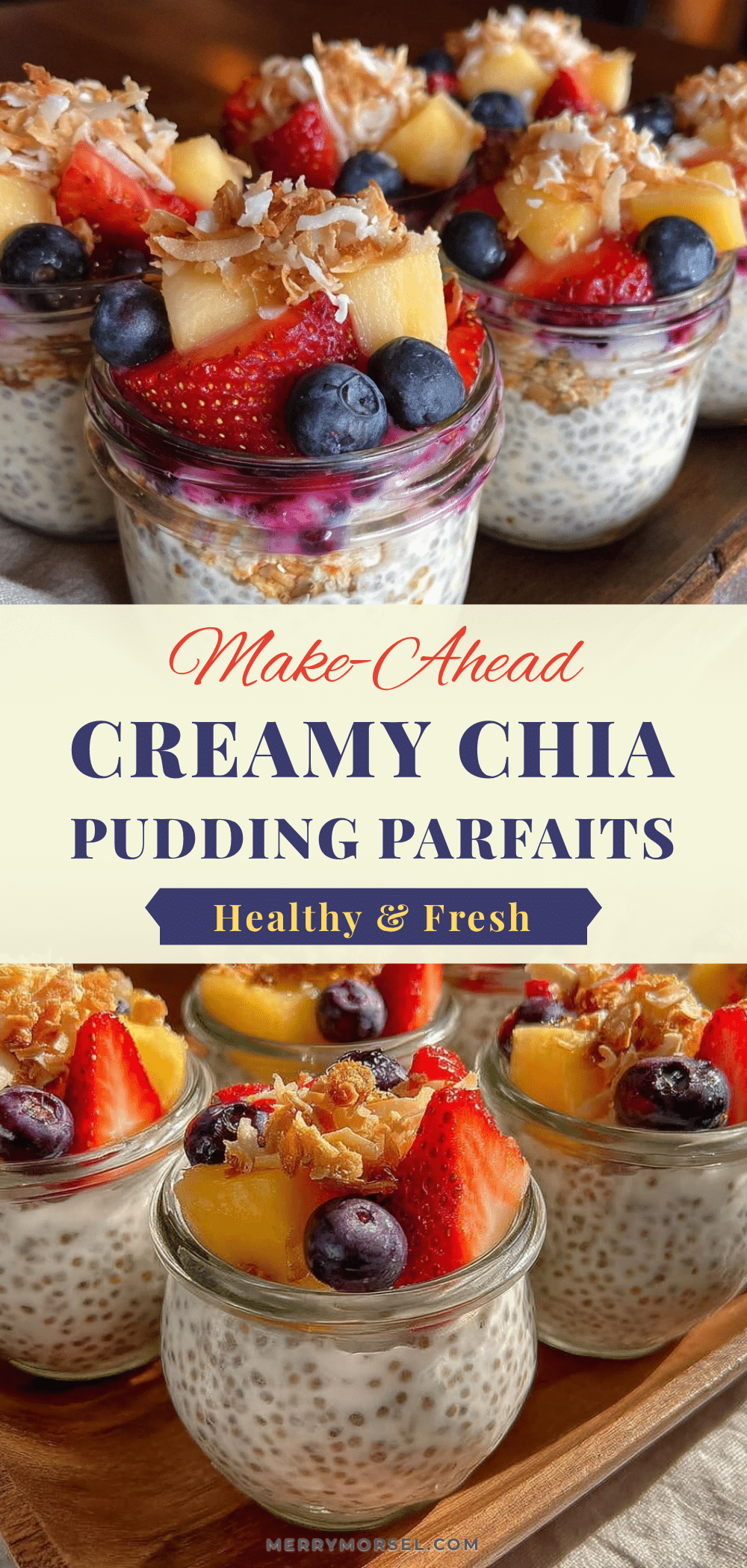 make-ahead chia seed pudding parfaits recipe