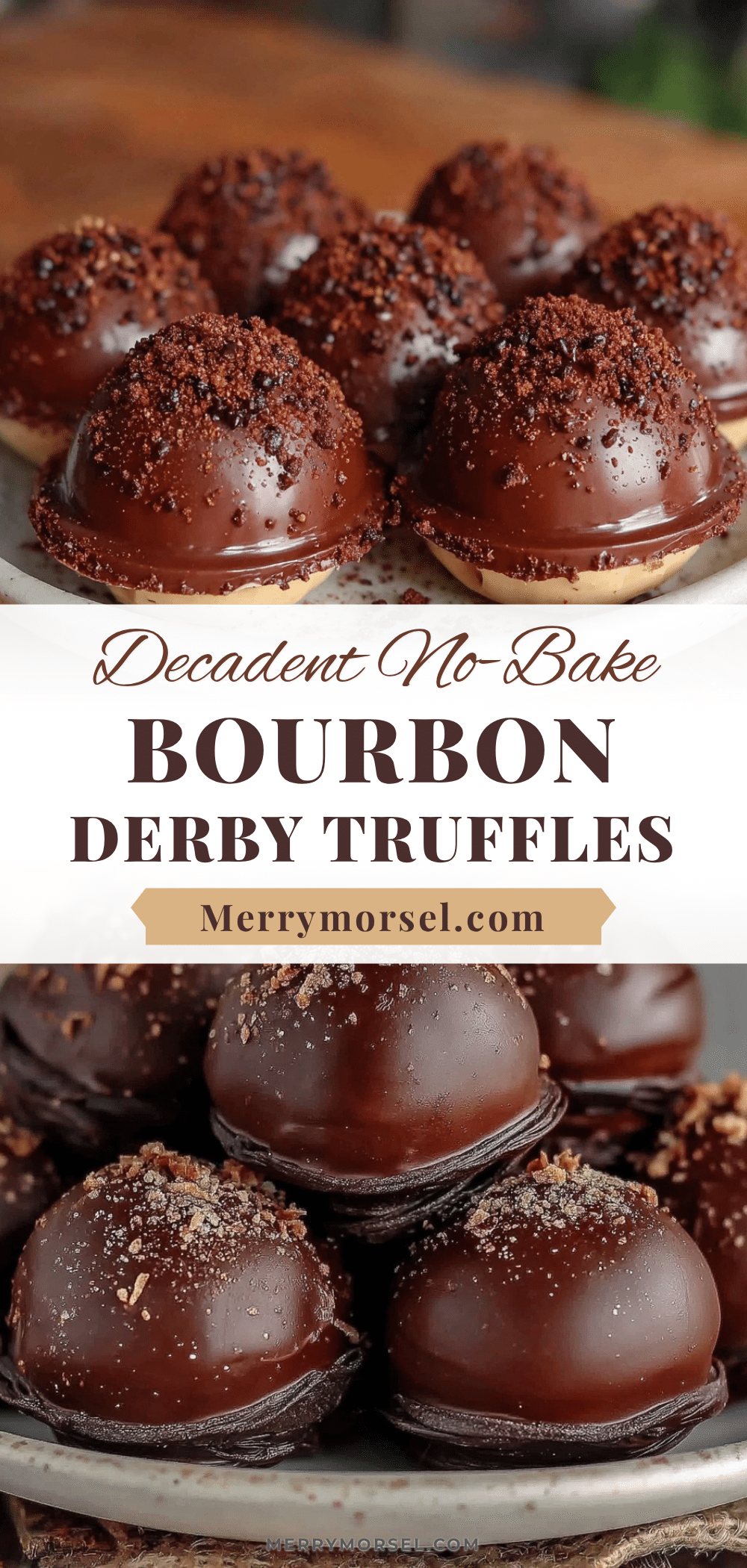 no-bake bourbon chocolate truffles recipe