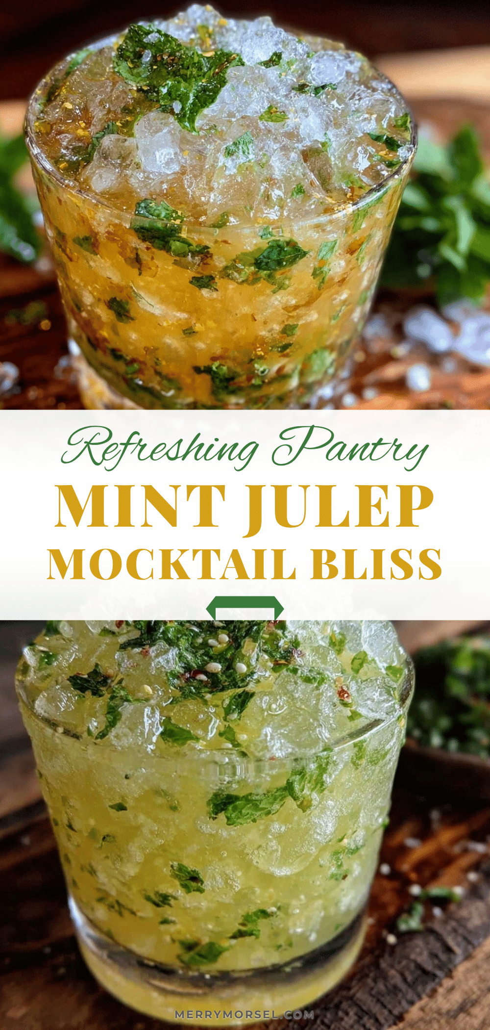 pantry mint julep mocktail recipe