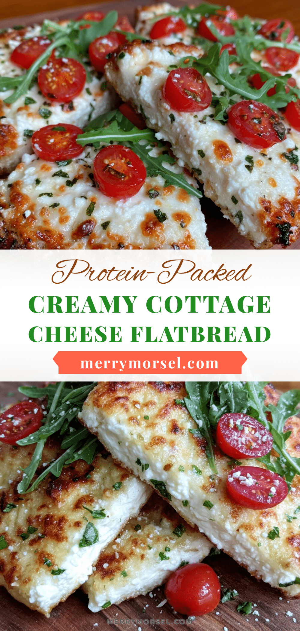 protein-packed cottage cheese flatbread pizza recipe
