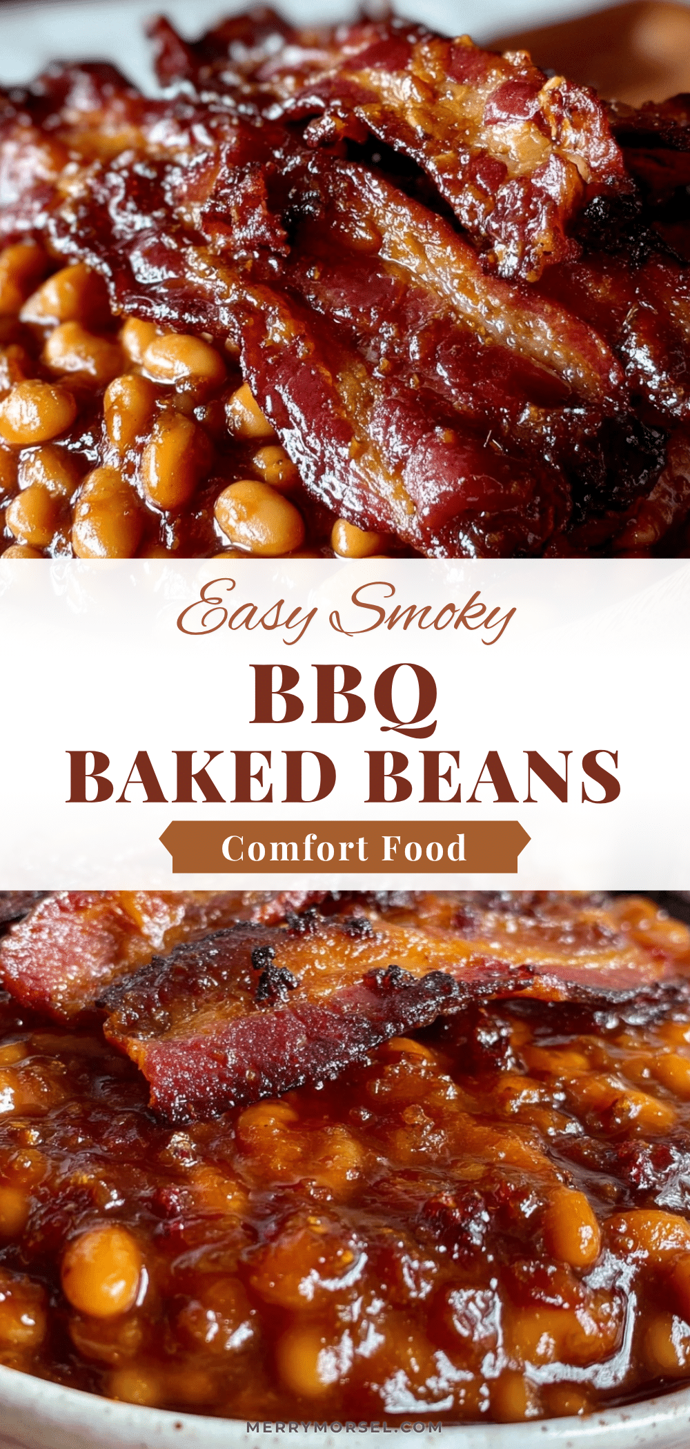 smoky canned bean BBQ baked beans recipe