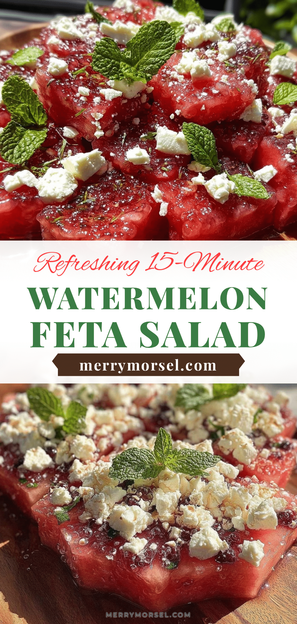 watermelon and feta salad recipe