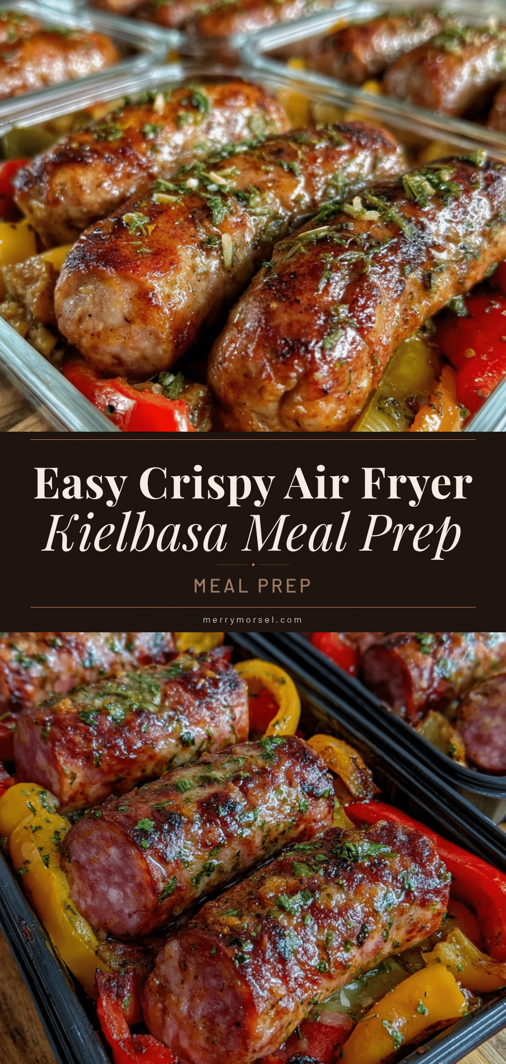 air fryer kielbasa and pepper recipe