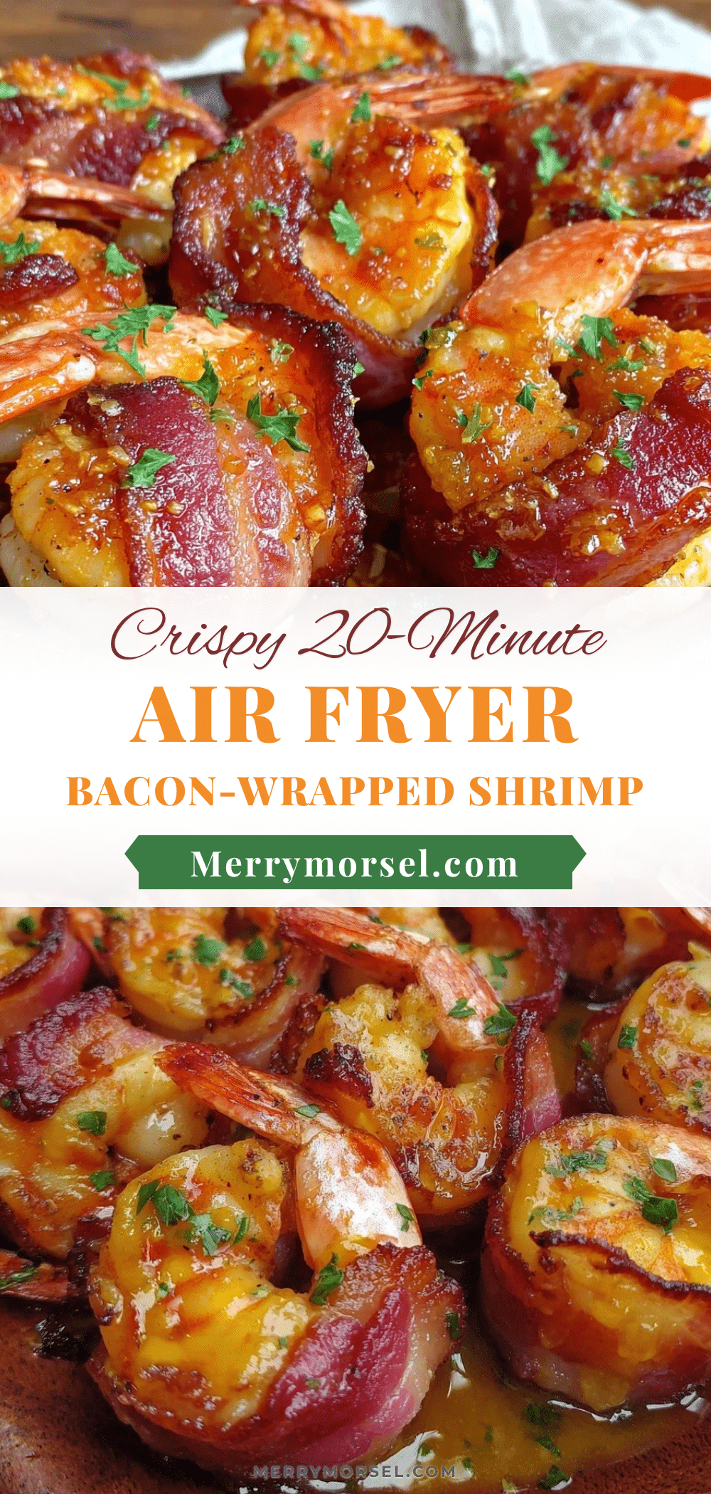 bacon-wrapped shrimp air fryer recipe recipe
