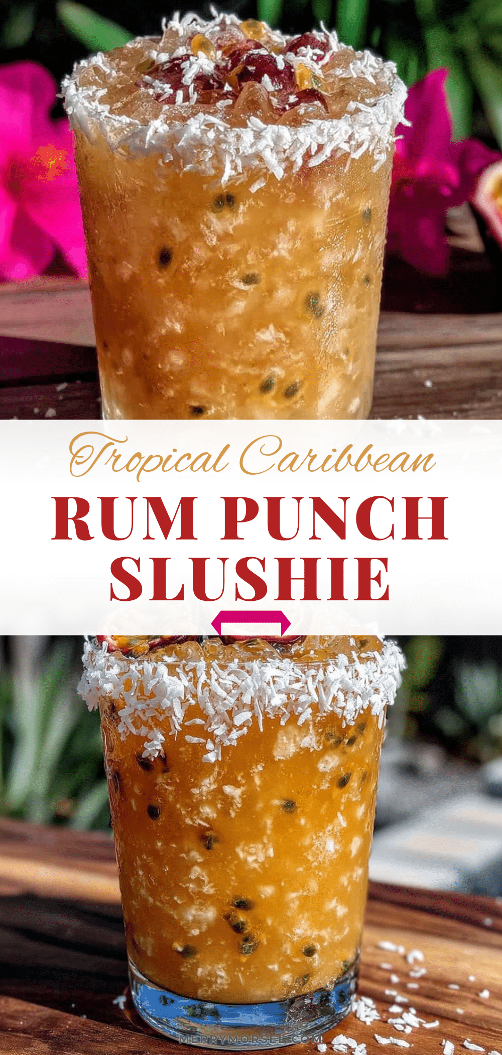 caribbean rum punch slushie recipe