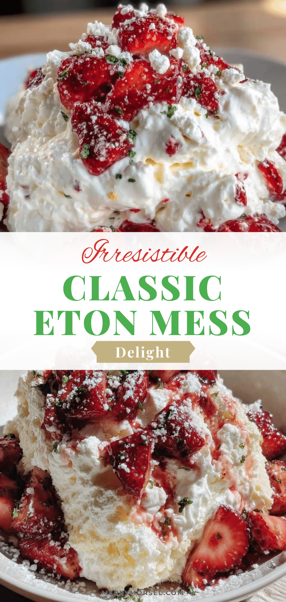 Creamy Classic British Eton Mess recipe