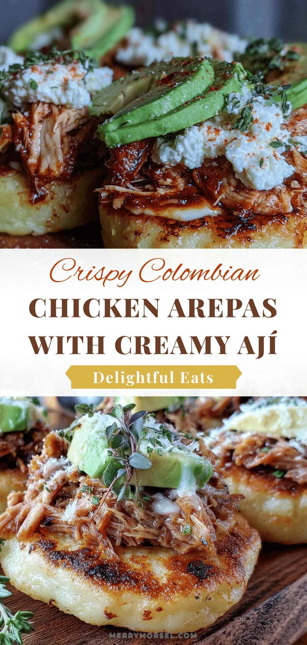 crispy colombian chicken arepas recipe