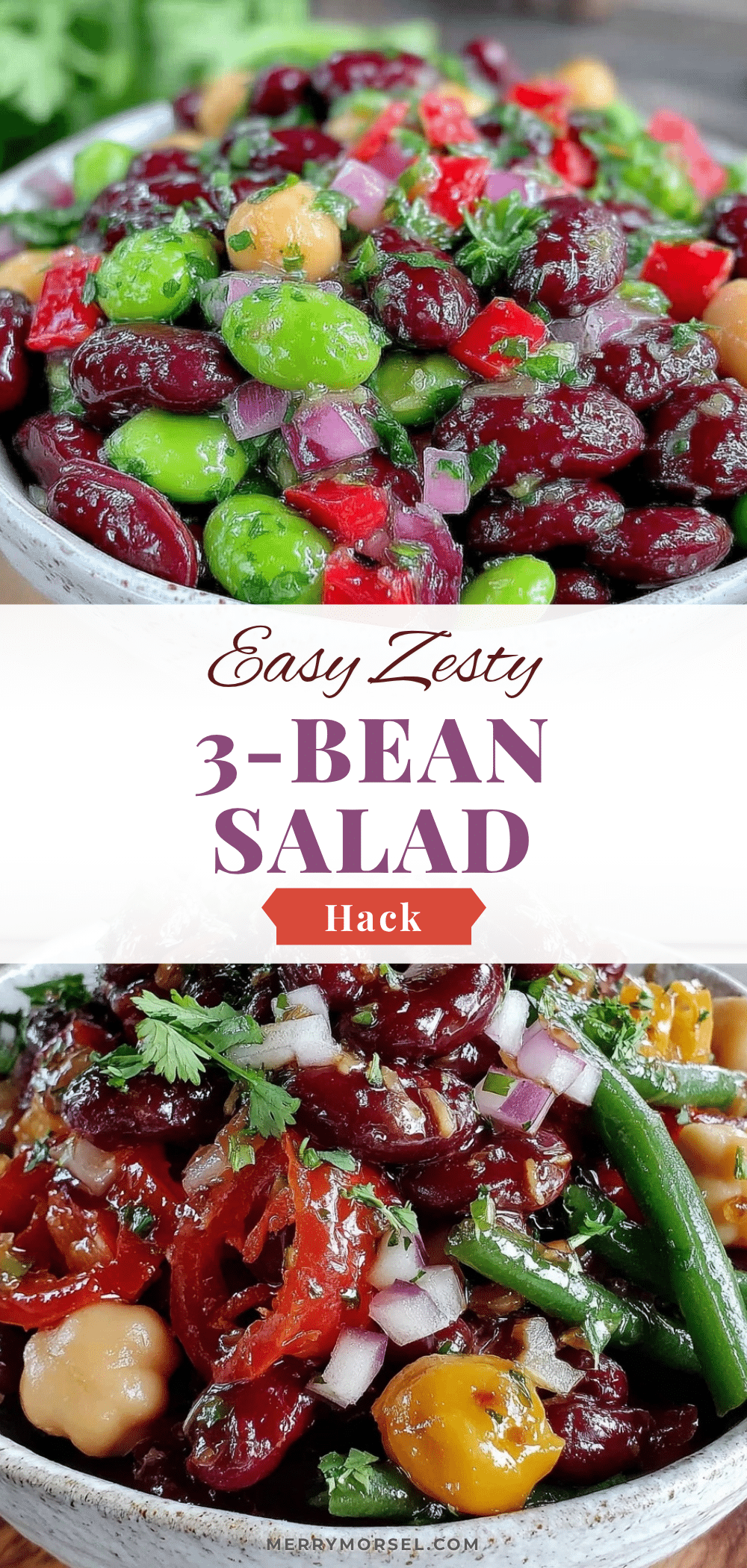 easy quick 3-bean salad recipe