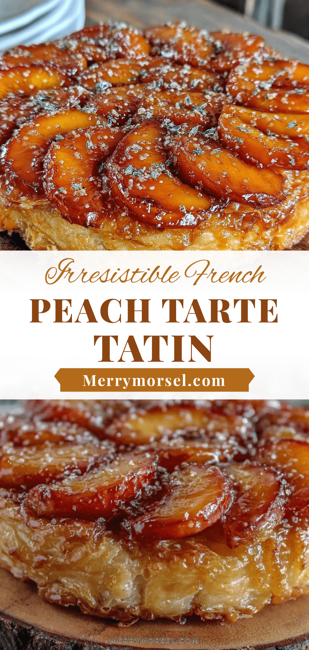 French Peach Tarte Tatin recipe