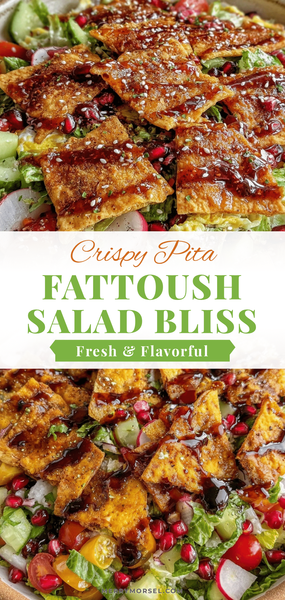 fresh lebanese fattoush salad recipe