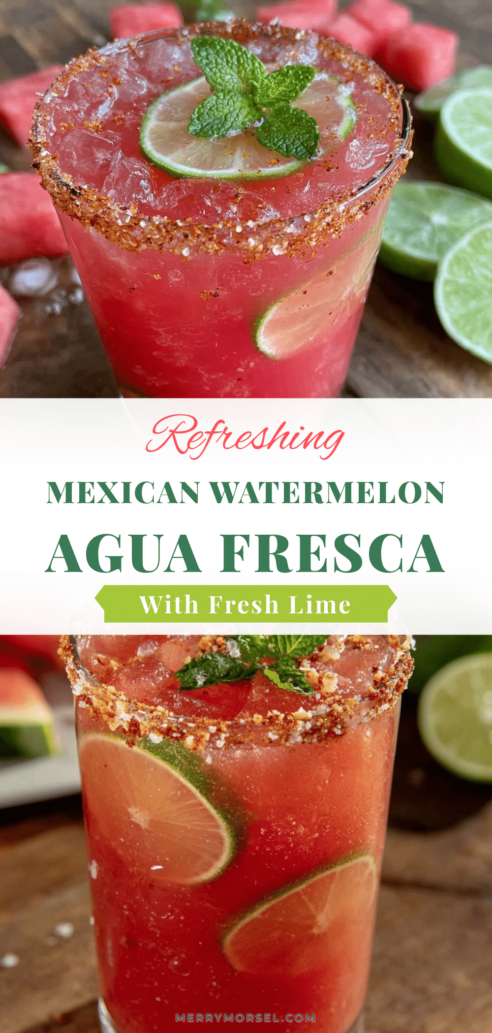 fresh mexican watermelon agua fresca recipe