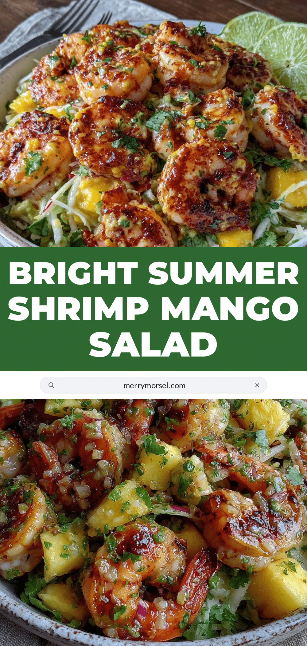 fresh summer shrimp and mango chopped salad recipe