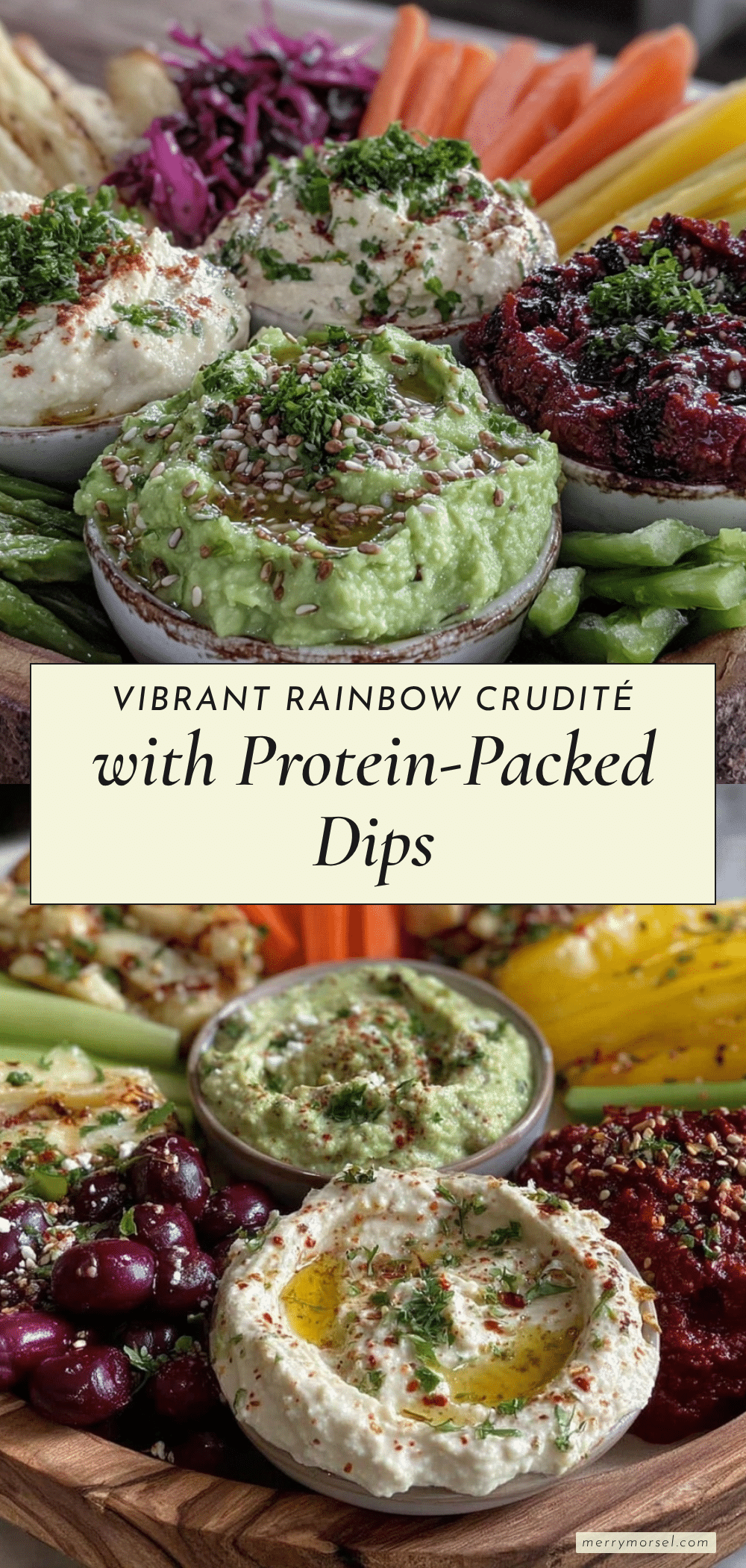 healthy clean eating rainbow crudité platter recipe