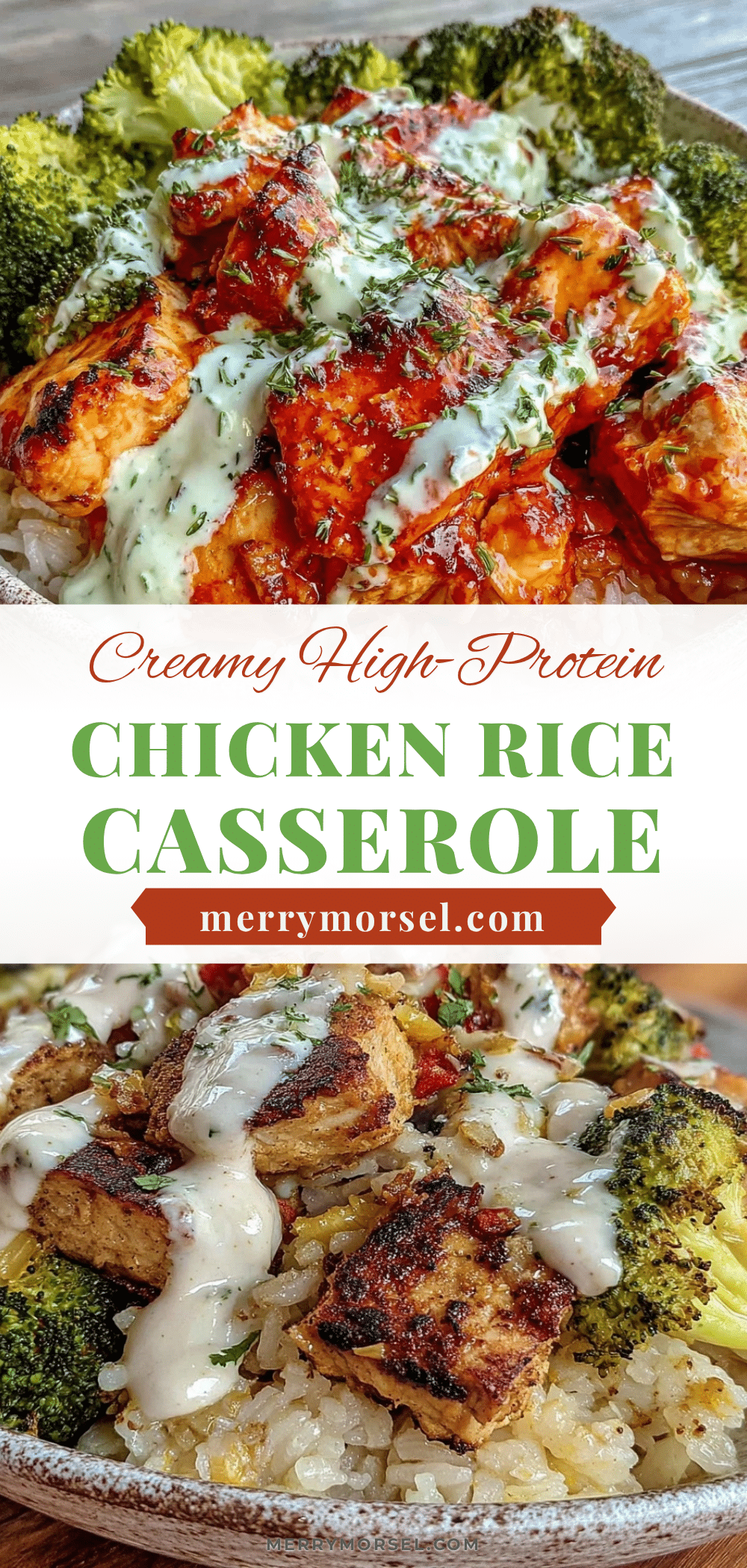 Healthy High-Protein Summer Chicken and Rice Casserole recipe