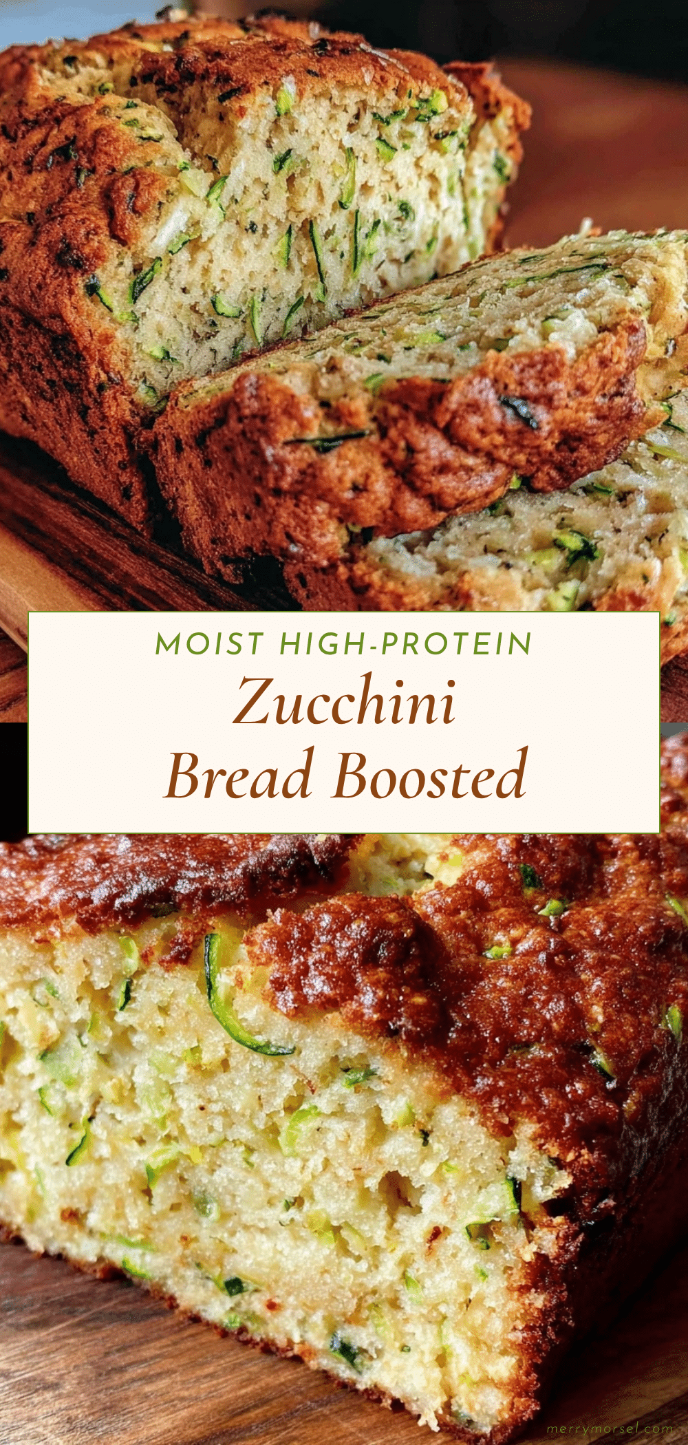 healthy high-protein zucchini bread recipe