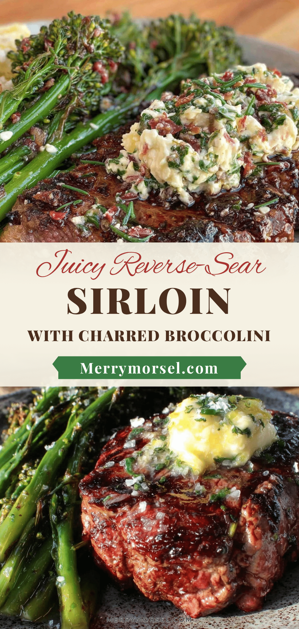 Healthy Reverse-Sear Sirloin recipe