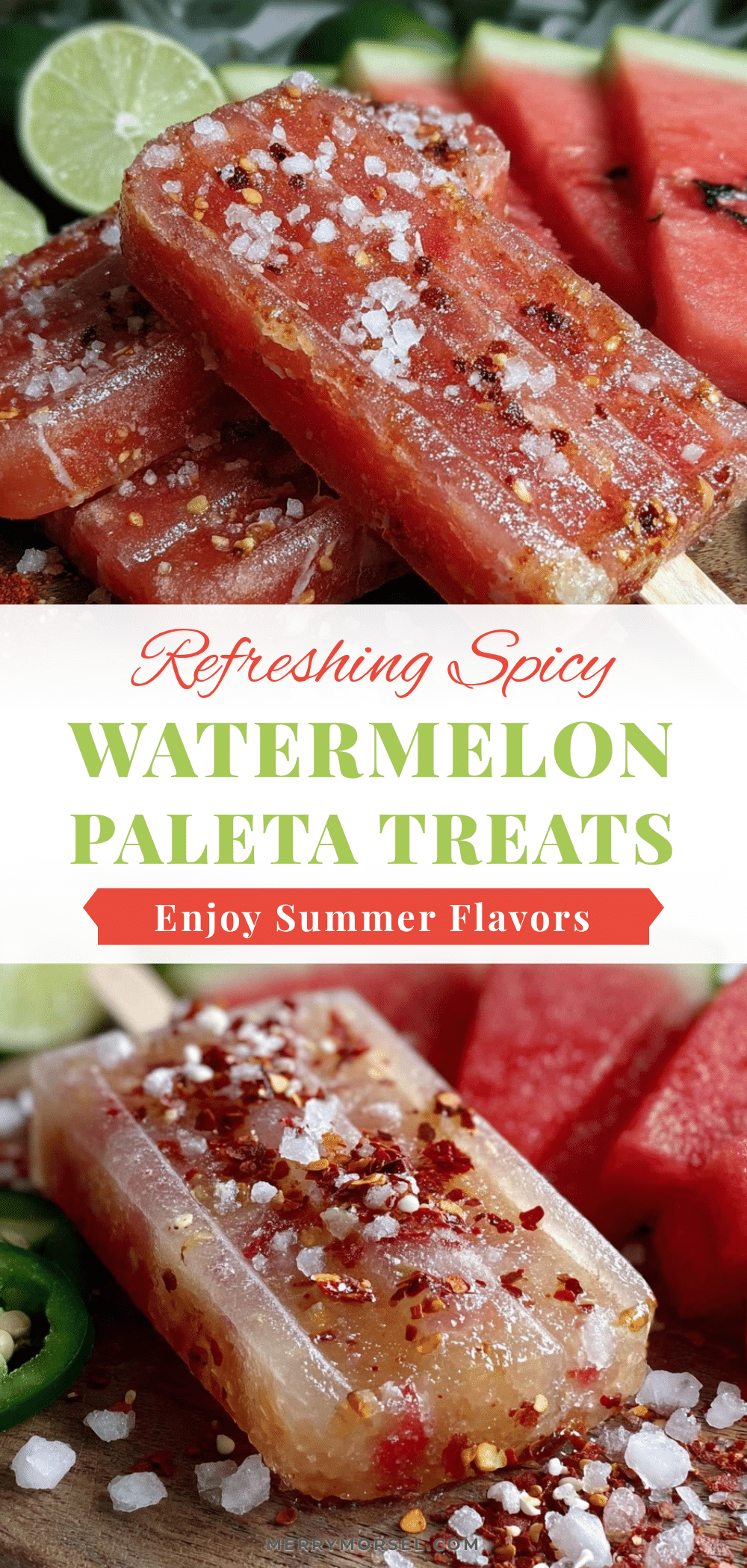 Mexican Paleta de Sandía recipe