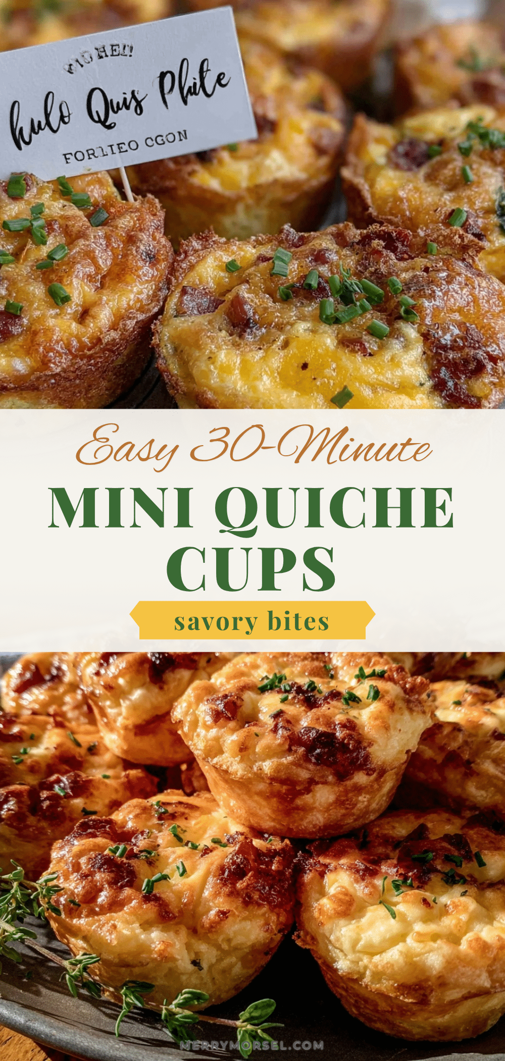 mini quiche cups recipe