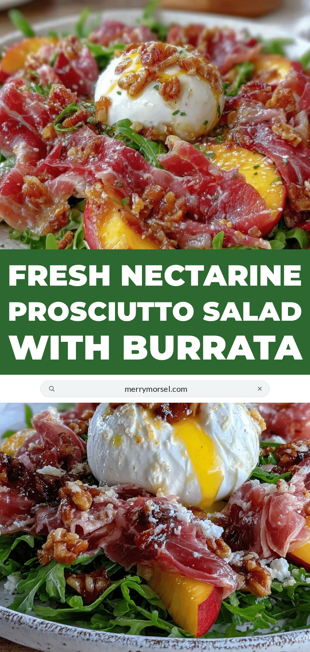 nectarine and prosciutto salad recipe