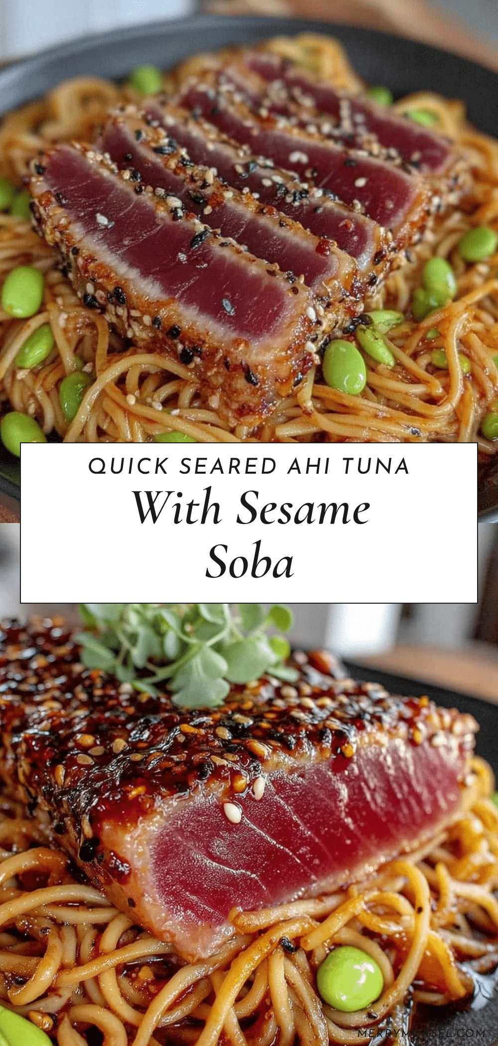 quick seared ahi tuna steak recipe