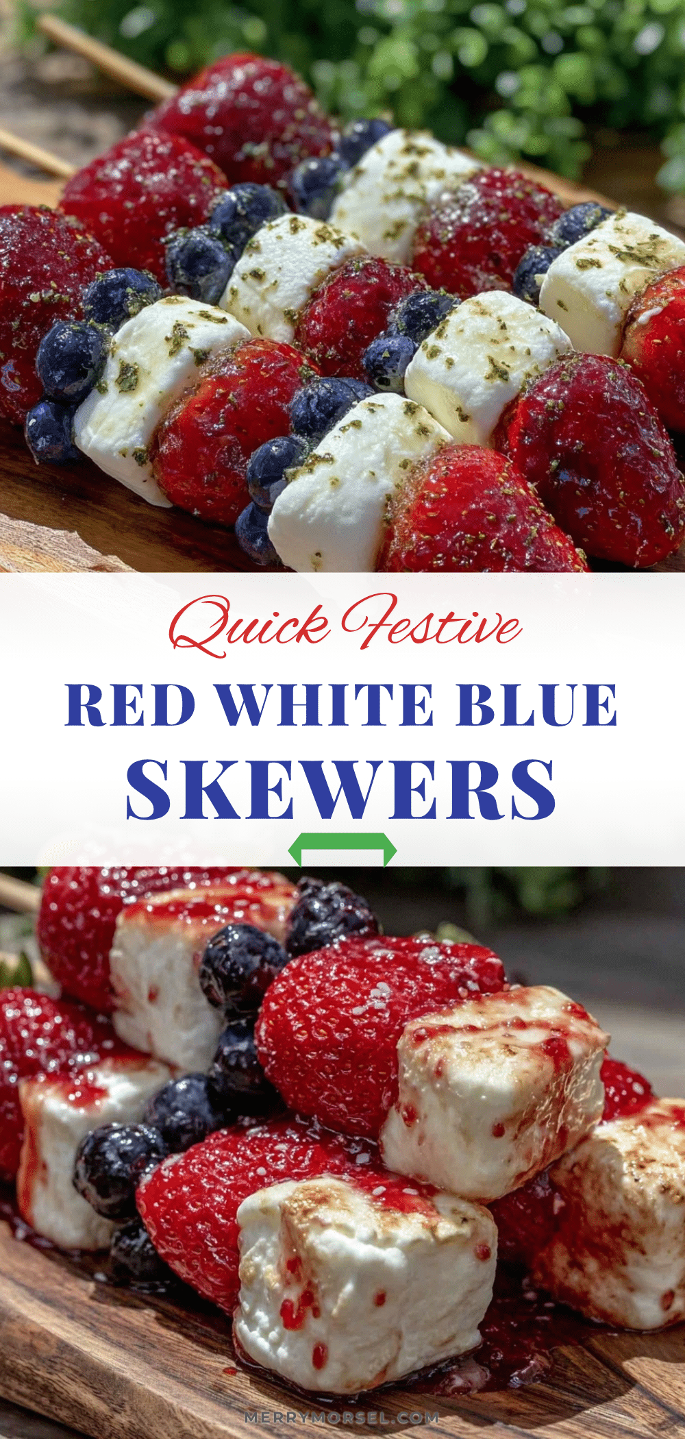 red white blue fruit skewers recipe