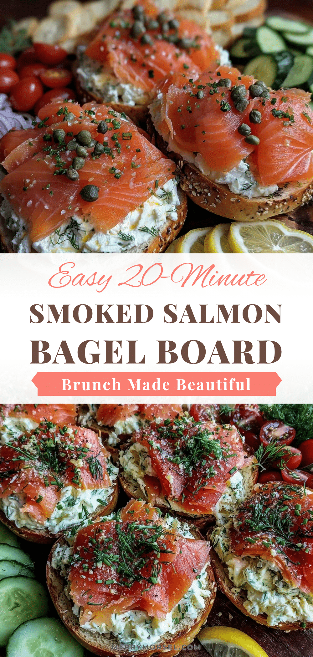 smoked salmon bagel board recipe