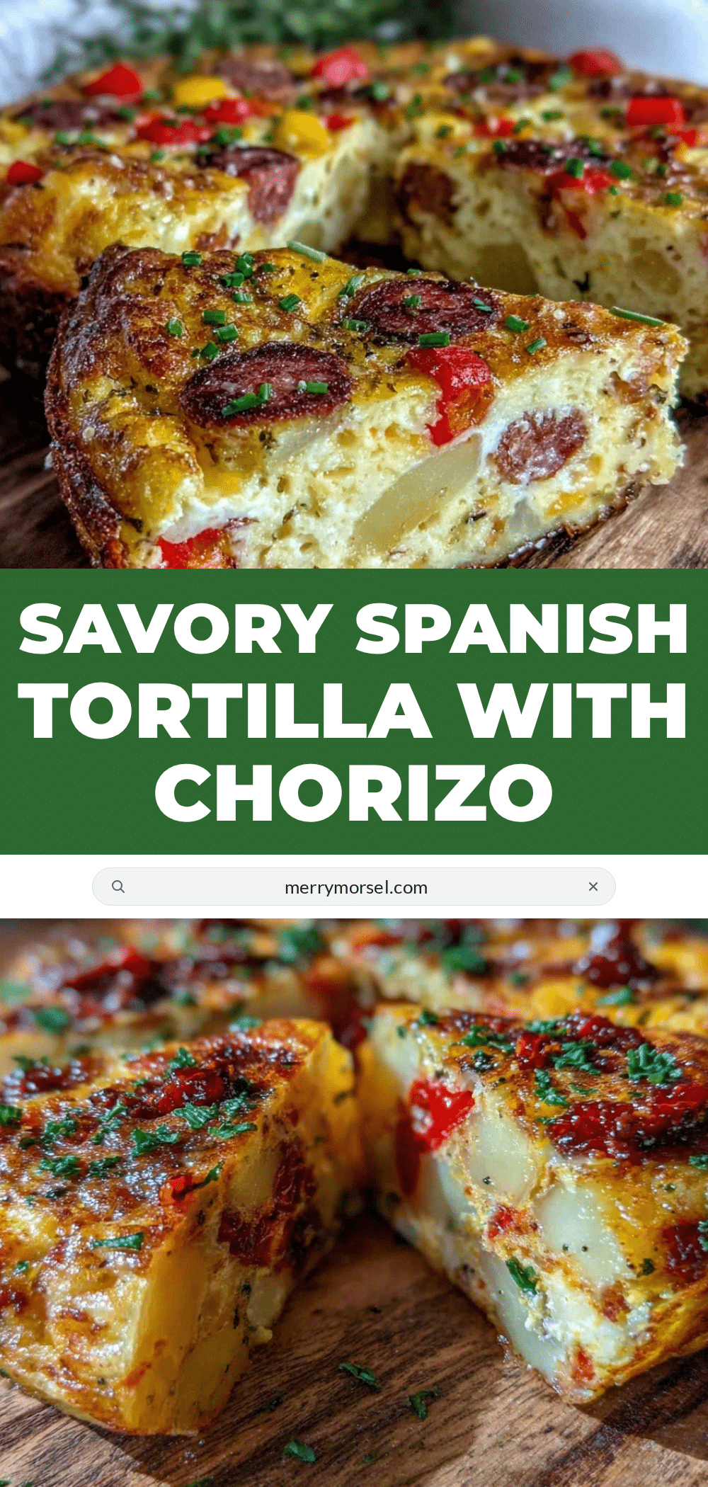 Spanish tortilla with chorizo recipe