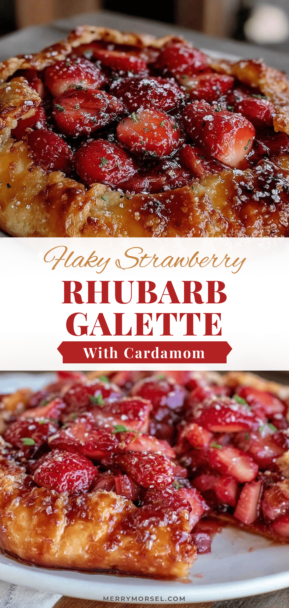 strawberry rhubarb galette recipe