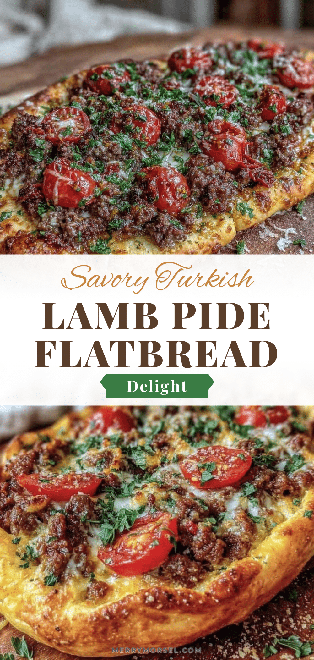 turkish spiced lamb pide flatbread recipe
