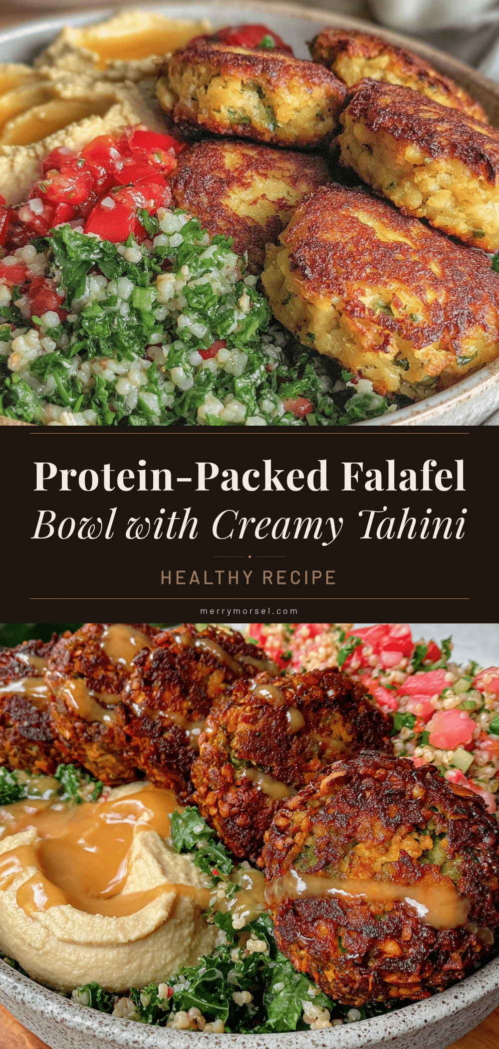 wholesome macro-balanced falafel bowl recipe