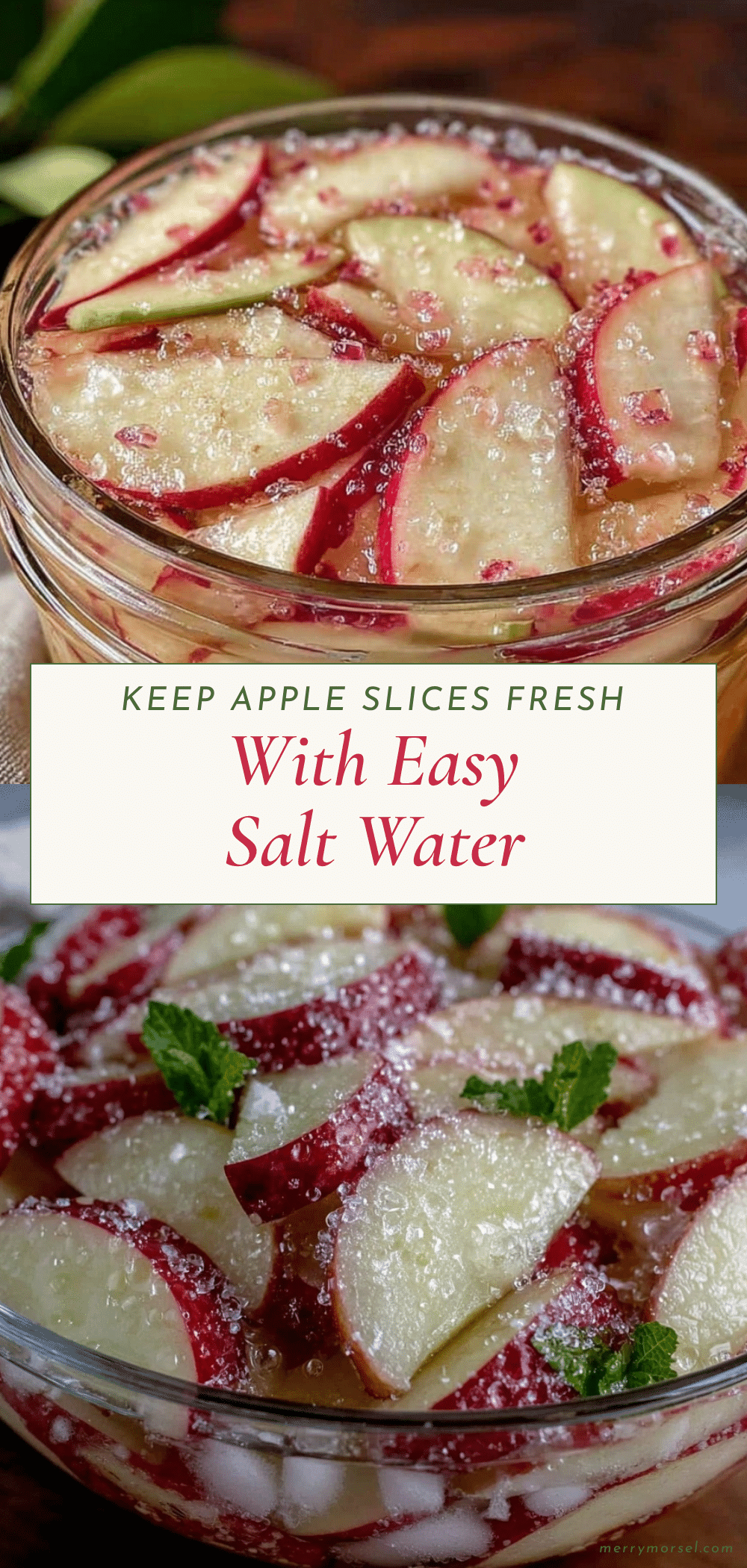 apple slices from browning recipe