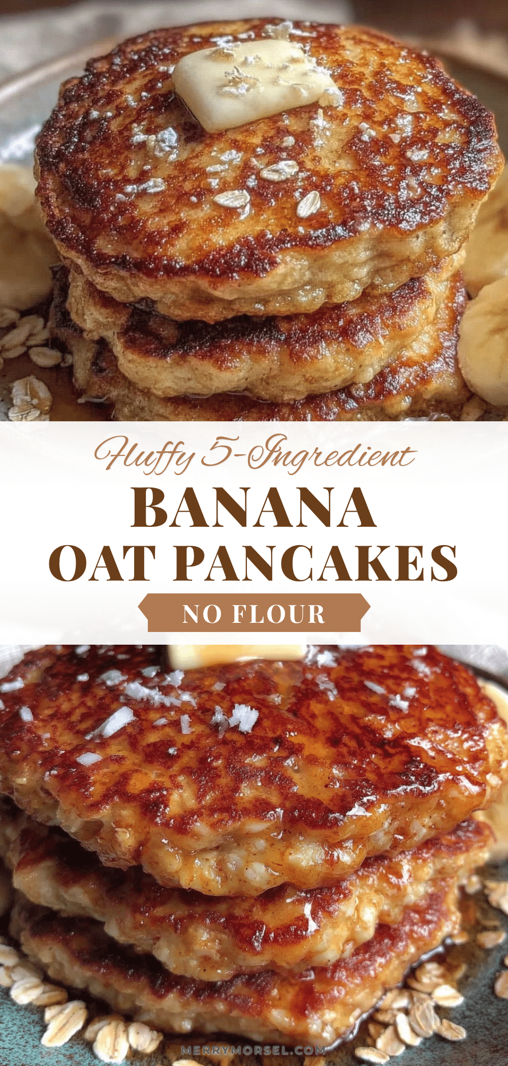banana oat pancakes recipe