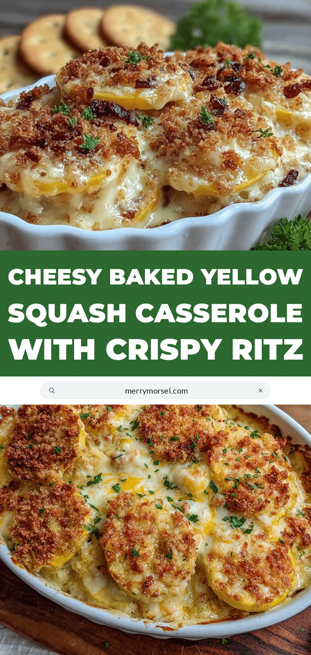 cheesy baked yellow squash casserole recipe